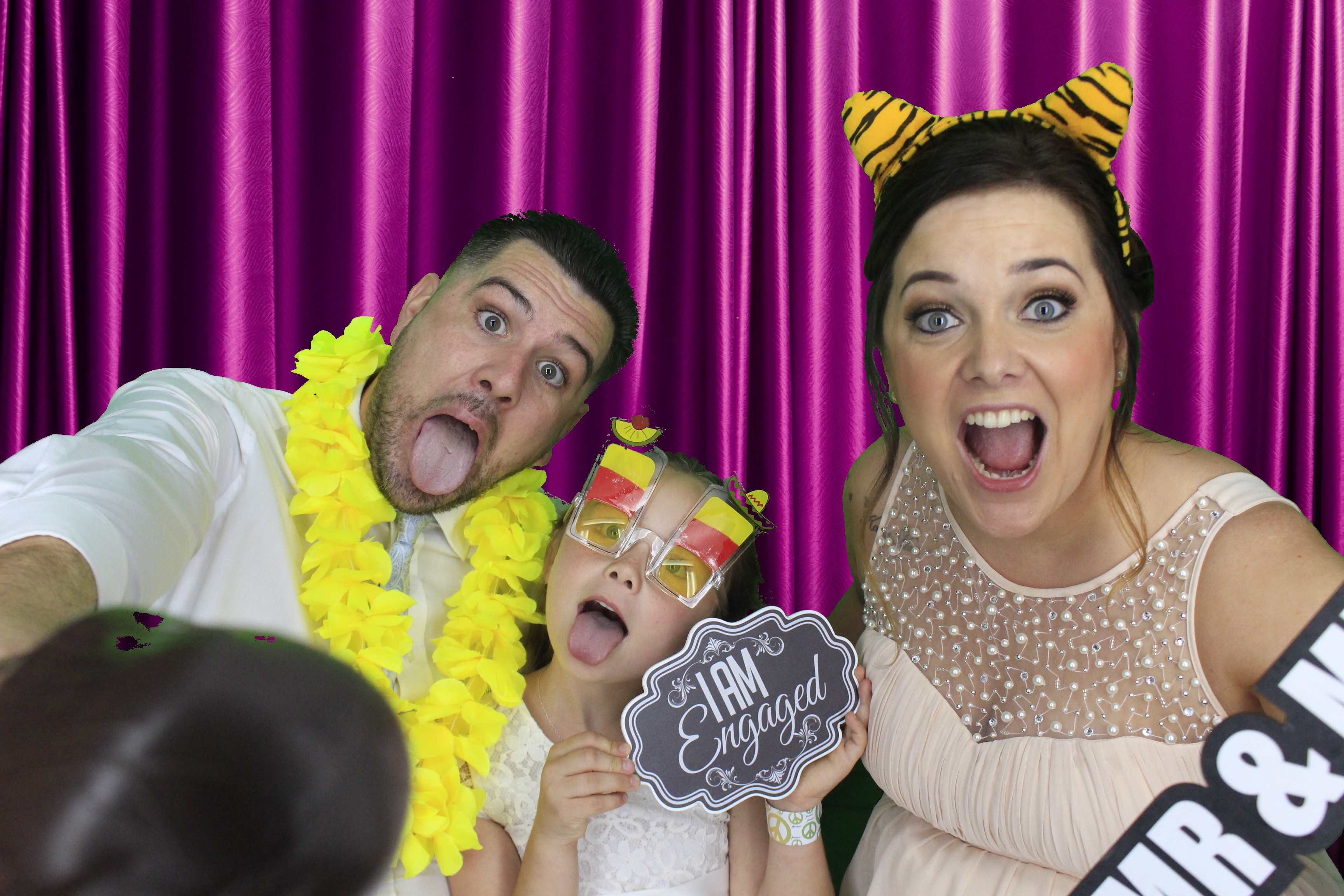 Graham and Rhiannon's Wedding | View more photos from the event at gallery.myphotoboothexperience.co.uk/u/MyPhotoBoothExperienceLtd/Graham-and-Rhiannons-Wedding